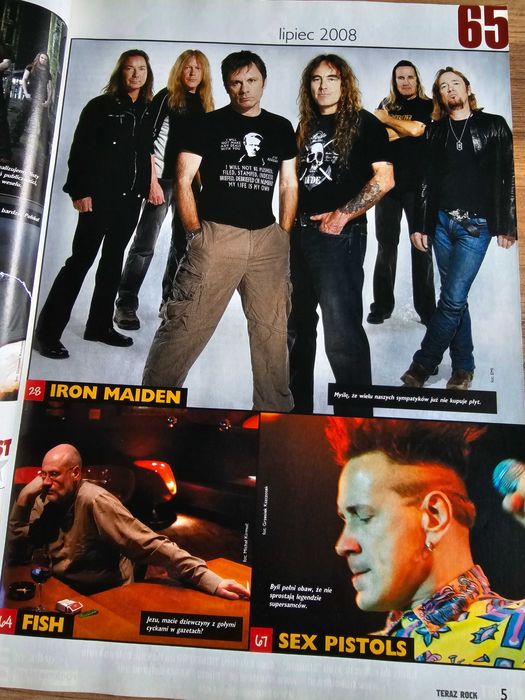 Teraz Rock (65) 7/2008 - The Offspring, Sex Pistols, Nine Inch Nails