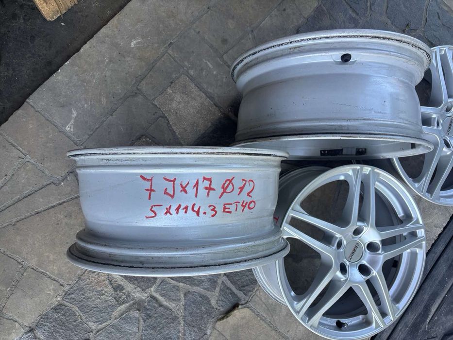 Диски титани 5/114.3 r17 7j et42 kia mazda hyundai renault