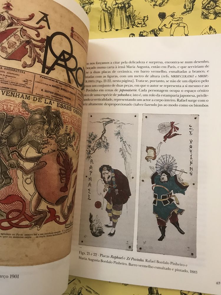 Livro sobre banda desenhada de Bordalo