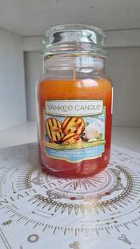 Yankee Candle świeca grilled peaches & vanilla 623g