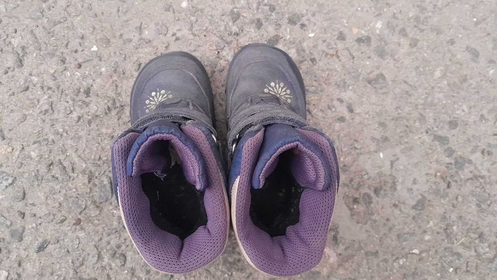 Ботинки зимние для девочки Ecco 25 размер