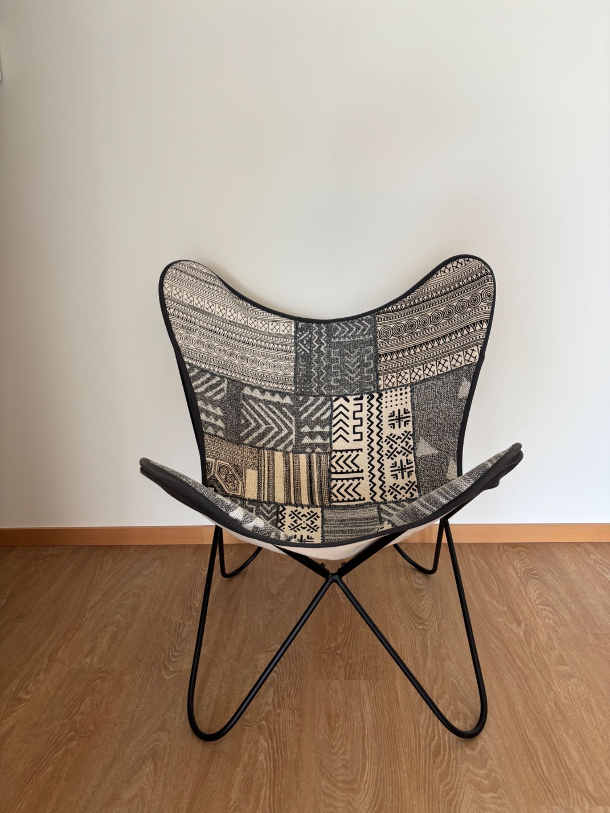 Cadeiras Borboleta com Lona estampada