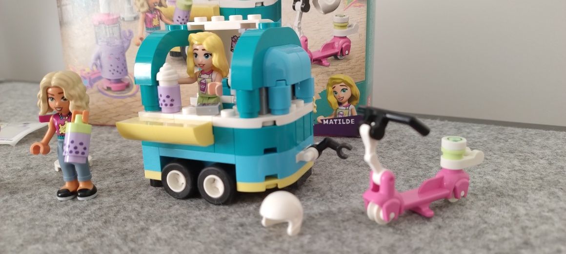 Klocki LEGO friends Mobilny sklep z bubble tea