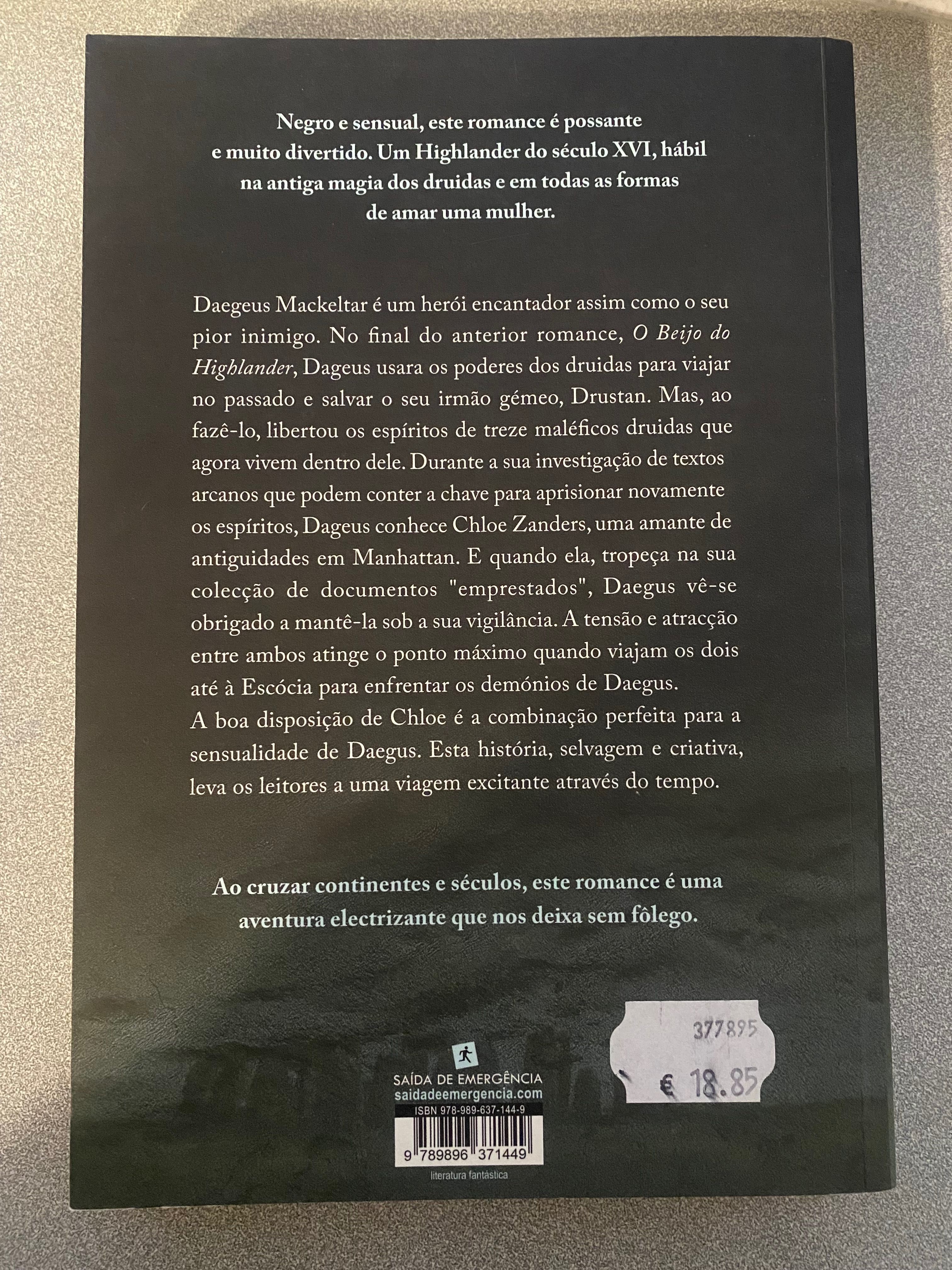 Livro O Highlander Negro