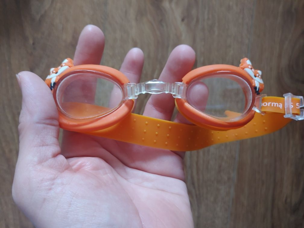 Okulary do pływania dla dzieci liski