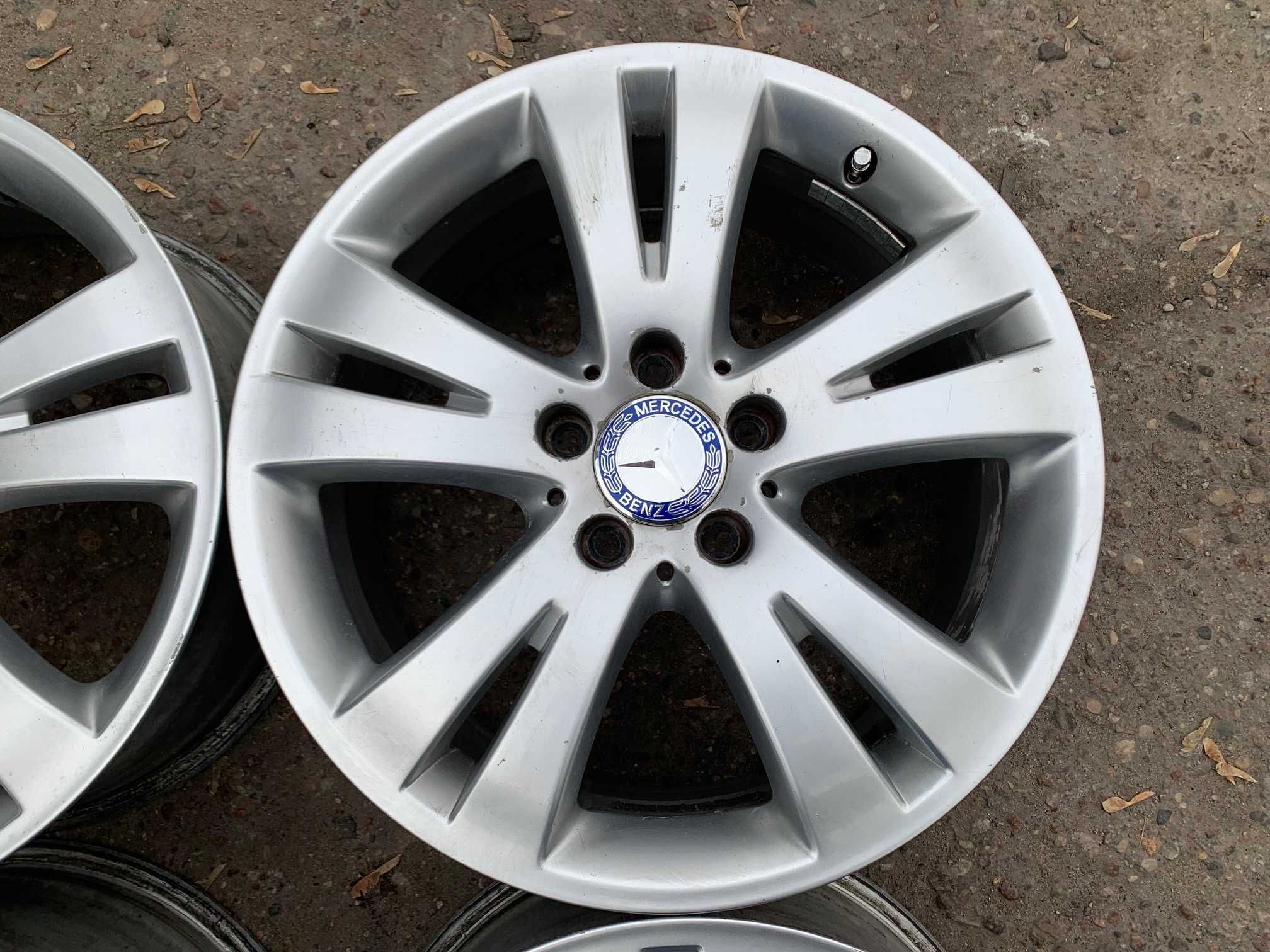 4x felgi aluminiowe MERCEDES C KLASA W204 17"x7,5" rozstaw 5x112 ET 47
