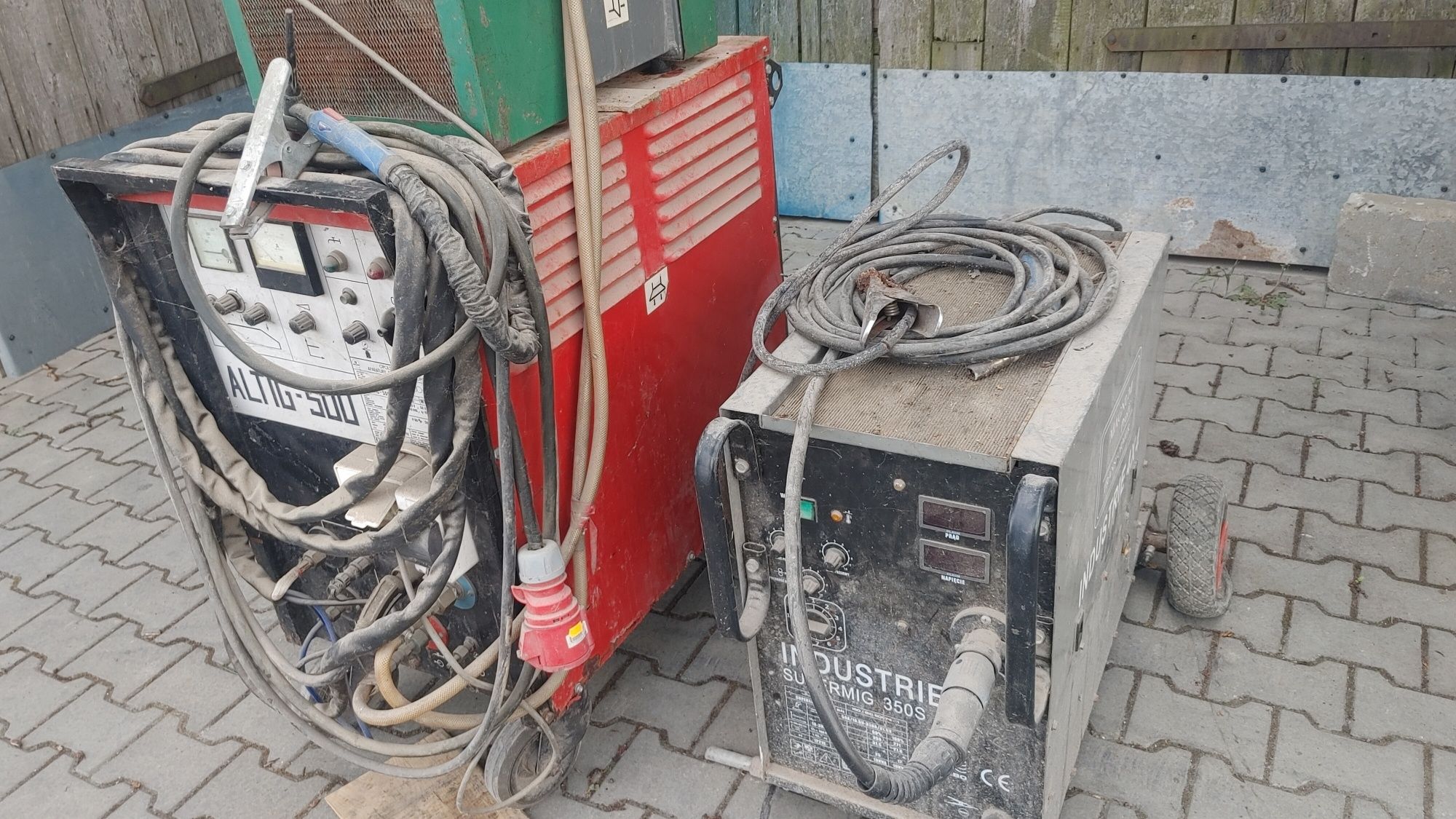 Aldik 500 do aluminium i migomat spawalnicy 350
