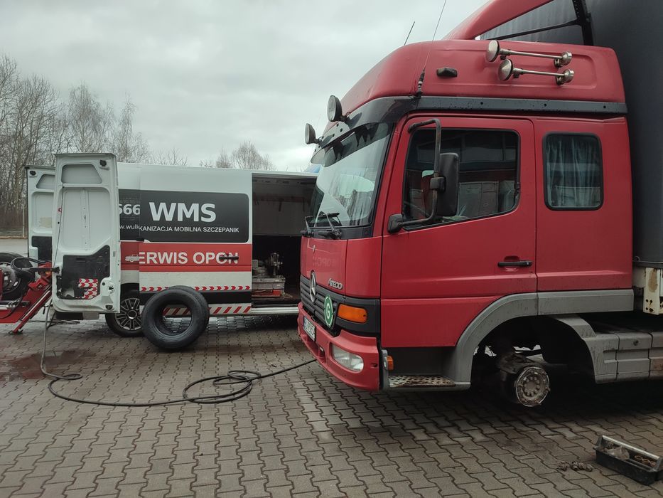 Osobowe Ciężarowe TIR Wulkanizacja Mobilna 24H /7  Mobilny Serwis Opon
