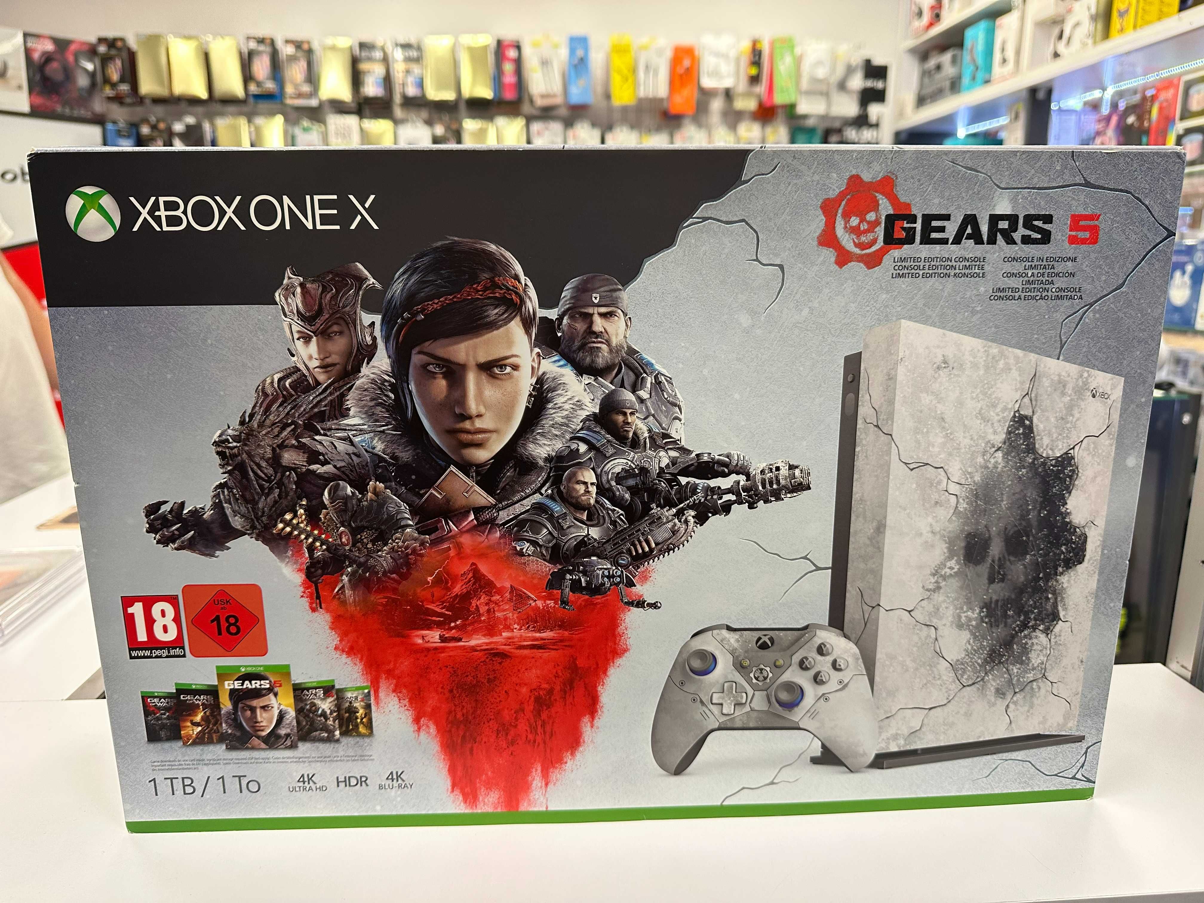 Xbox One X Gears 5 Limited Edition 1TB | SKLEP | GWARANCJA