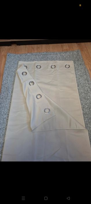 Zasłony beżowe 140x245