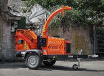 Rębak Timberwolf TW 230 HBD  na osi do 16 cm rozdrabniacz do gałęzi