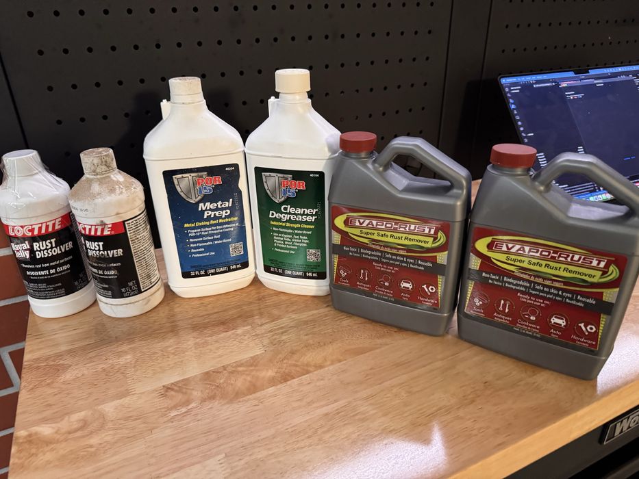 Kit Completo de Remoção e Preparação de Ferrugem