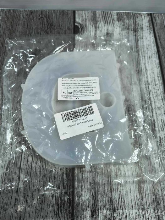 OFGAOO Silikonowa Forma Litera ,,D,, Forma Odlewnicza 3D Świece