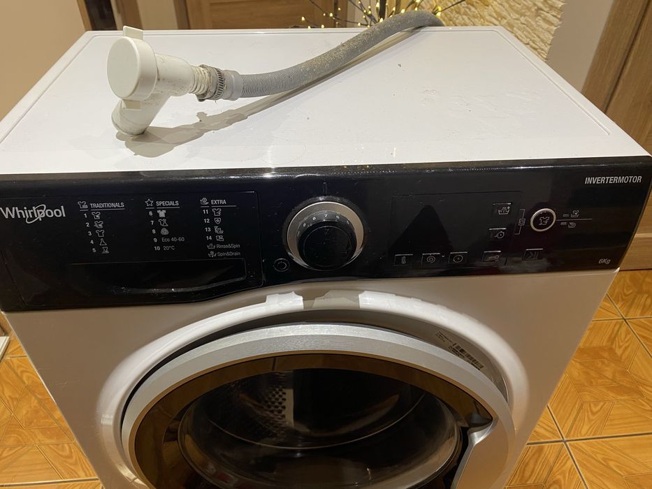 Pralka Whirlpool WRBSB 6228 B EU Slim 6kg Sprawna łozysko do wymiany