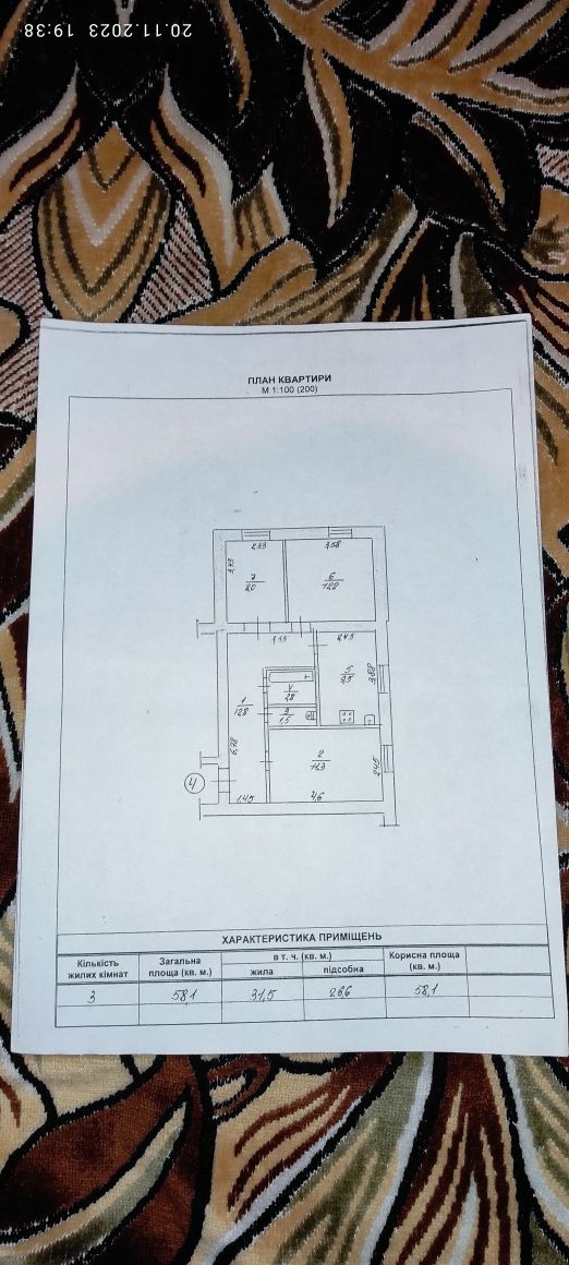 Продам квартиру в центрі міста