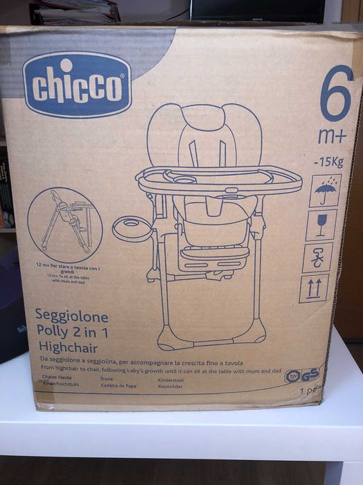 Cadeira de papa Chicco