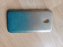 Etui na telefon Samsung j5 brokat ombre