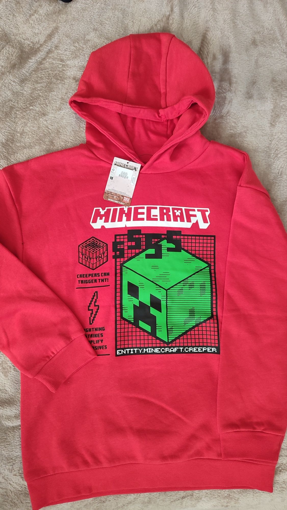 Bluza Minecraft nowa