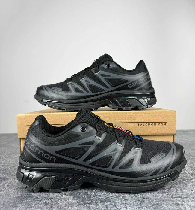Кросівки SALOMON XT-6 Full Black premium