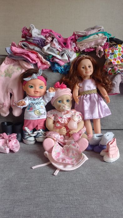 Zabawki dla dziewczynek lalki ubranka annabell