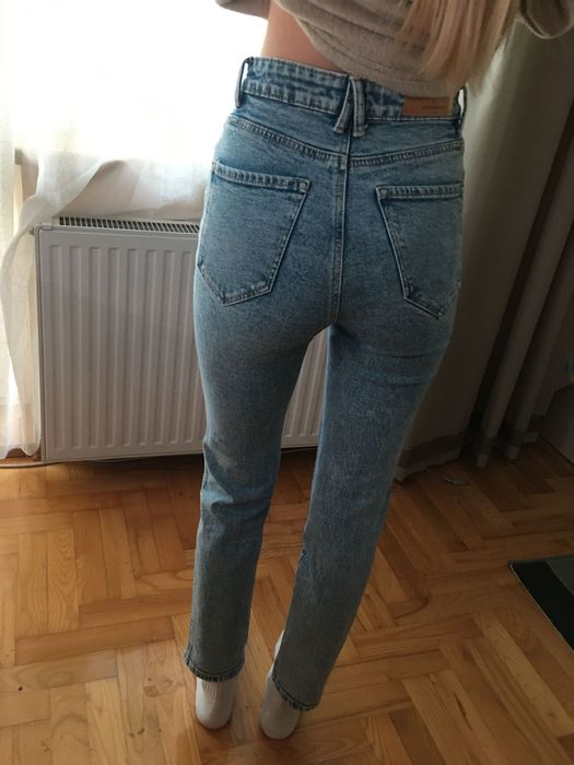 Jeansy Stradivarius mom slim fit 3