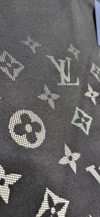 Komplet męski bawełna premium koszulka spodenki ombre XXL