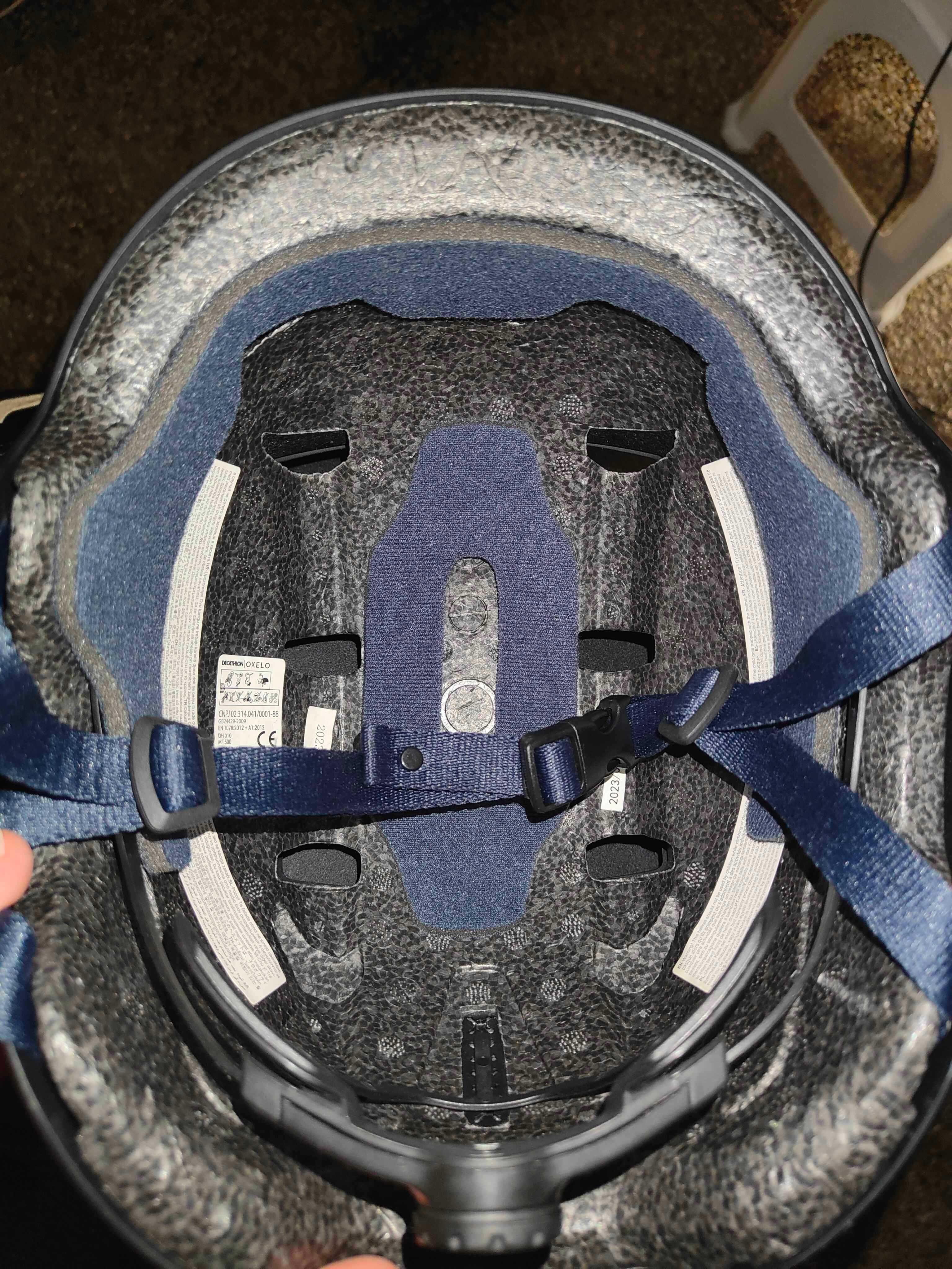 Capacete para Patins/Skate/Trotinete MF500 Preto