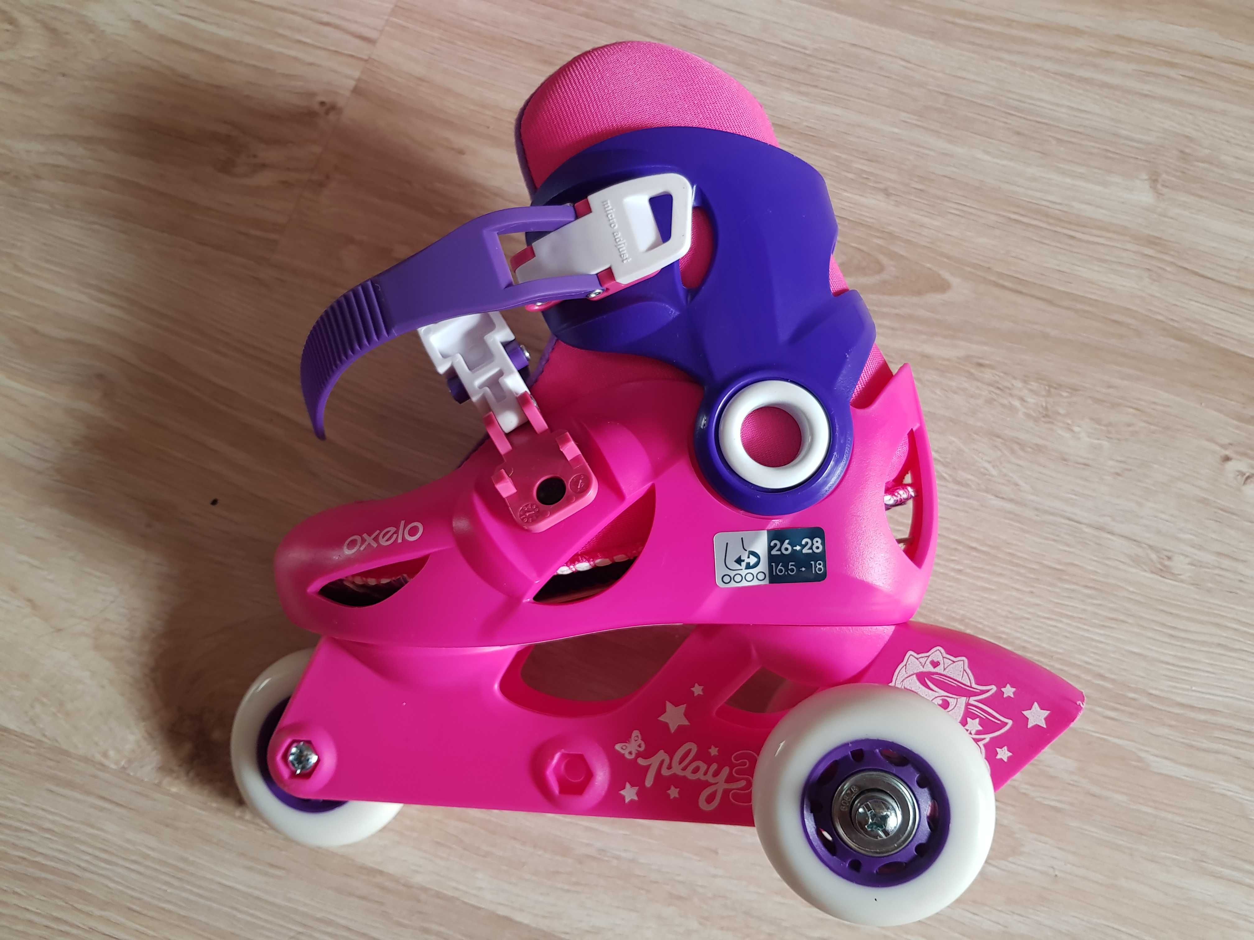 Rolki dla dzieci Kid Rosa