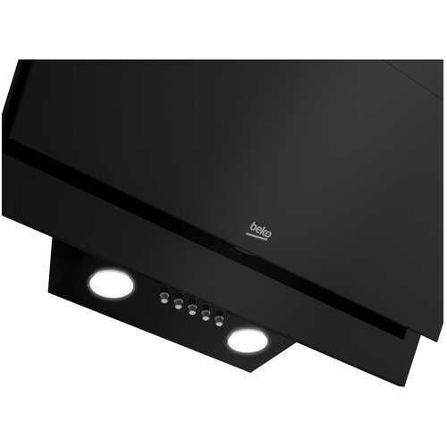 Okap BEKO HCA63420B Czarny 405m3/h 68dB klasa C Oświetlenie LED