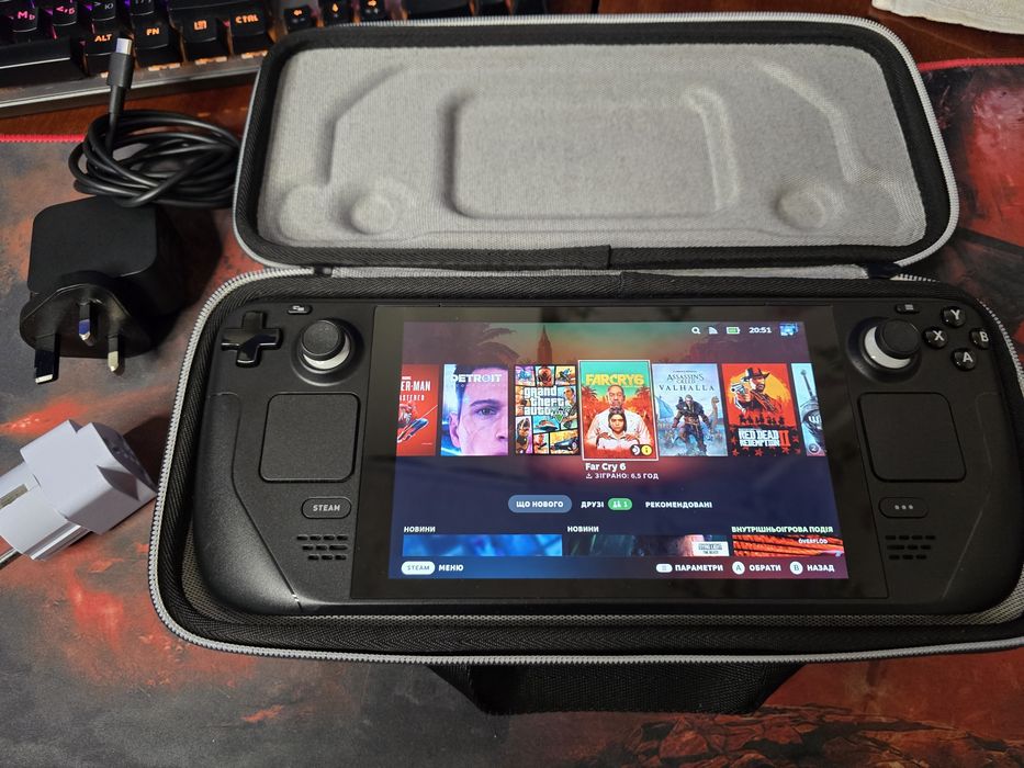 Steam Deck LCD | 1 ТВ - ІДЕАЛ + Акумулятор 100%