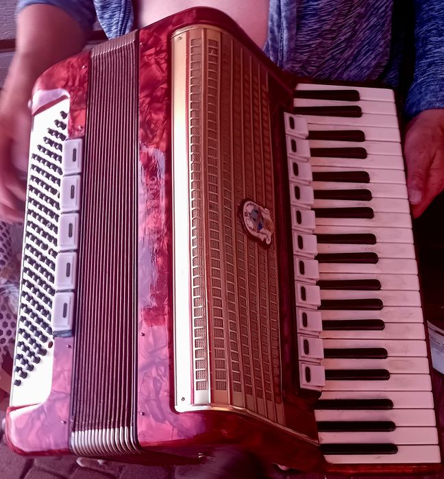 akordeon Weltmeister Gigantilii V 120 basów (czerwony)