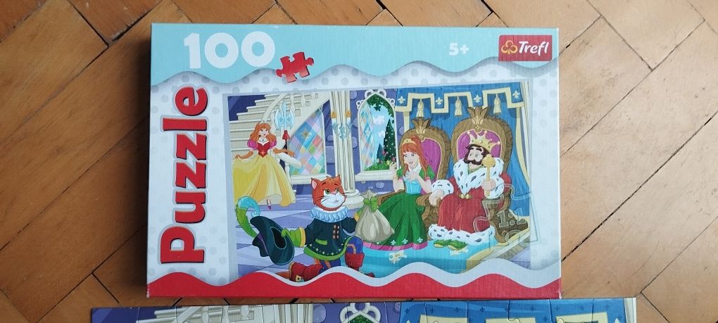 Puzzle trefl 100 elementów Kot w butach