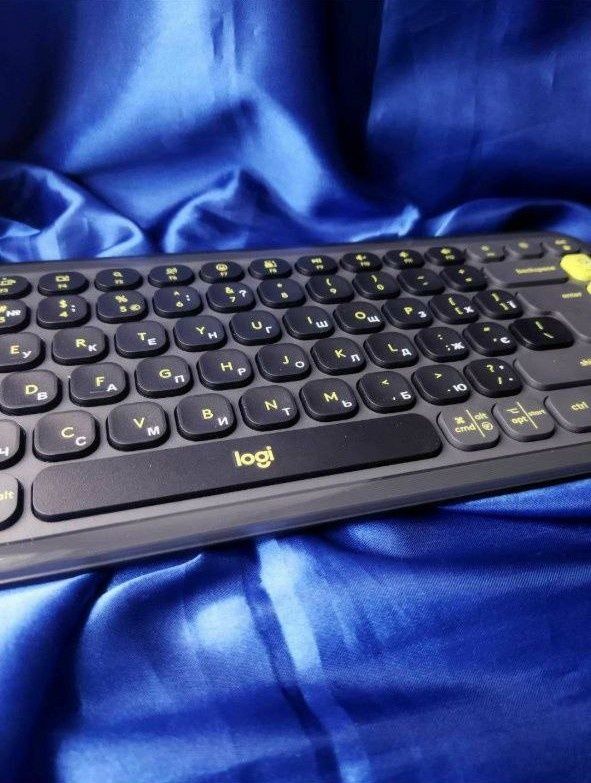 Клавіатура бездротова Logitech POP Icon Keys Wireless Graphite