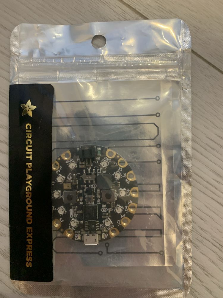 Adarfruit Circuit Playground Express board. Arduino