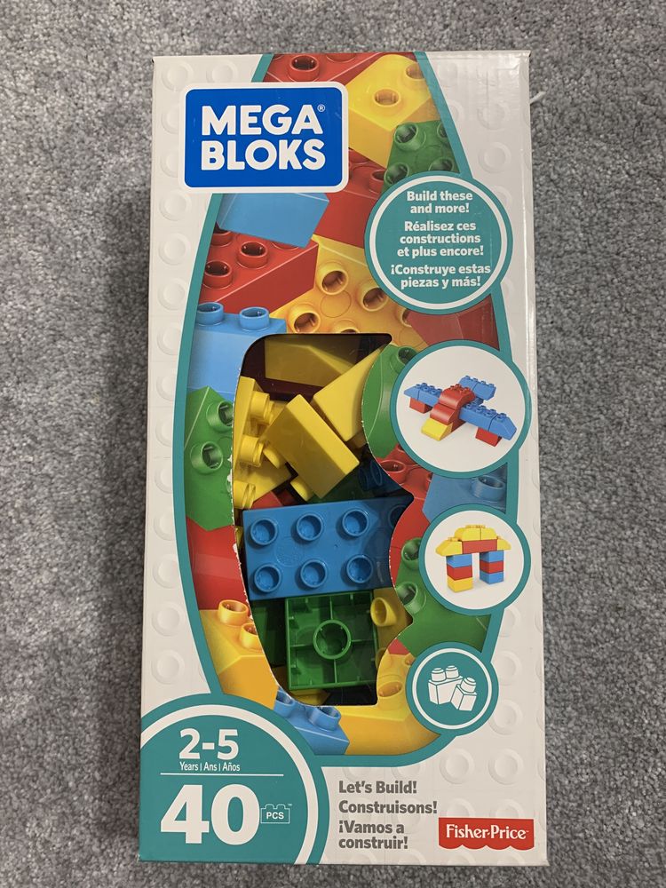 Fisher Mega Bloks 40 elementów NOWE