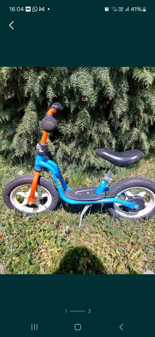 2 Rowerki  biegowe  Puky 12cali