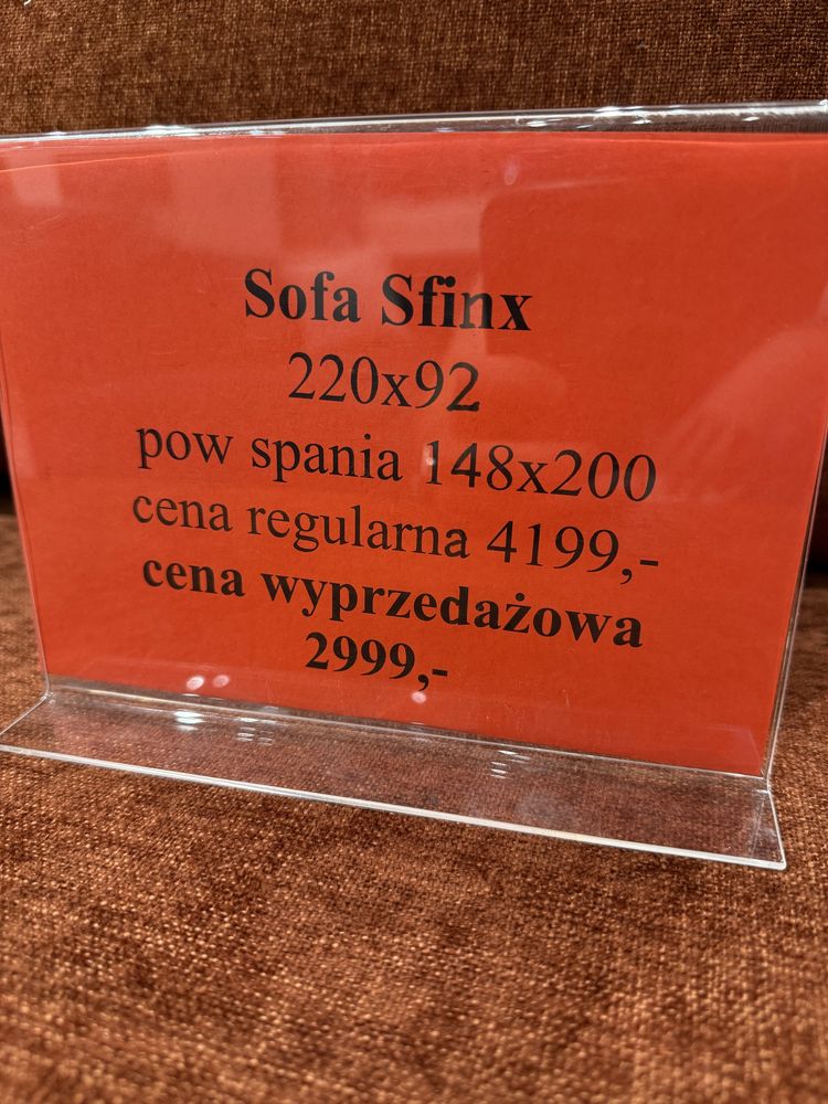 Sofa z funkcją spania