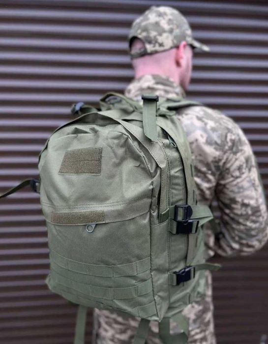 Рюкзак тактический штурмовой водоотталкивающая ткань цвет олива