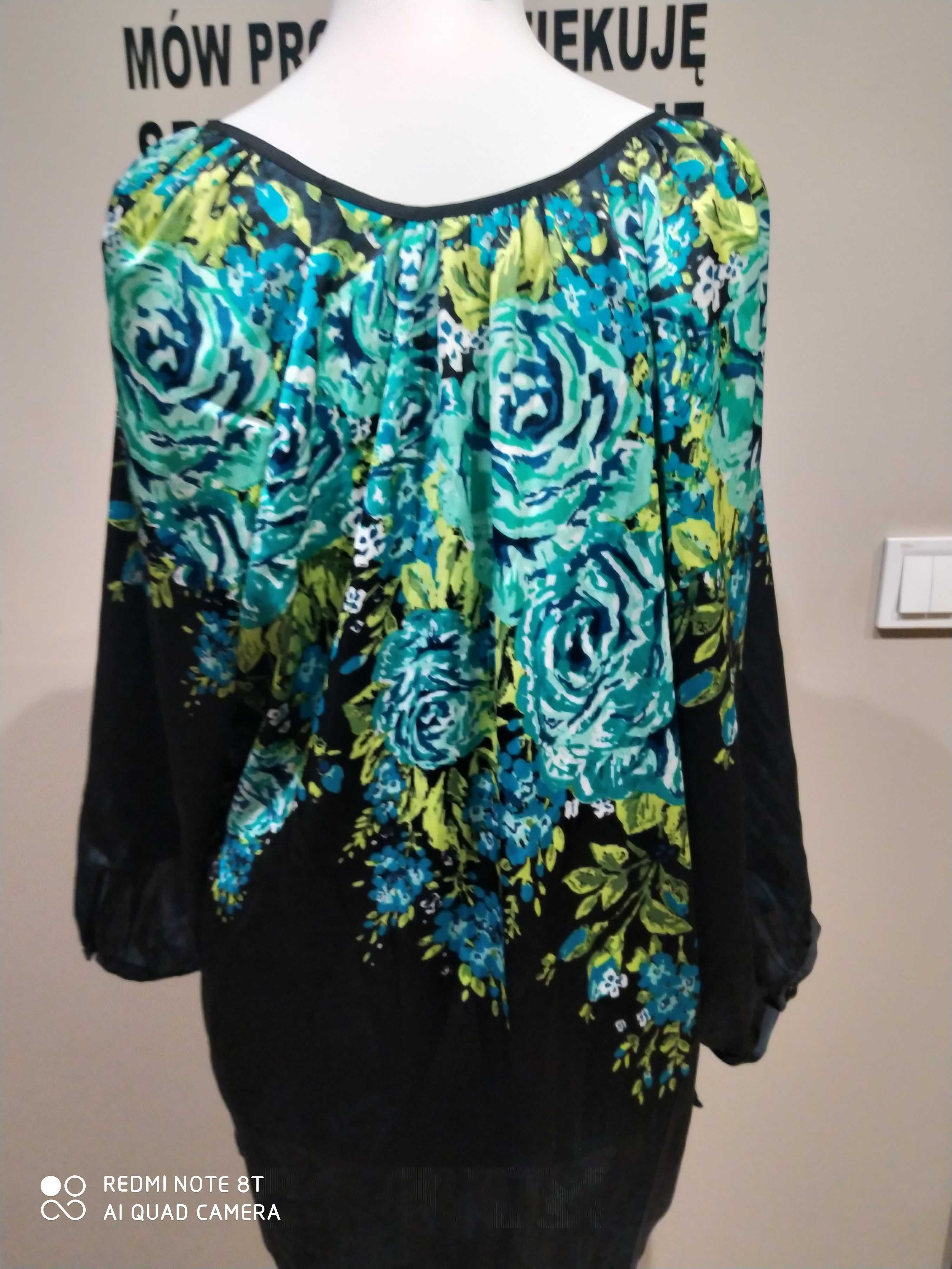 Tunika print orientalny