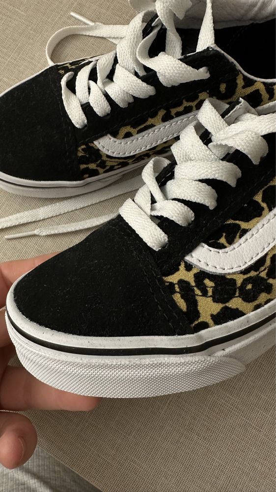 Детские кеды Vans оригинальные для девочки обувь кроссовки