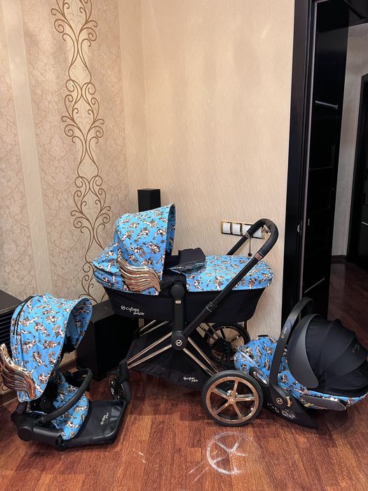 Коляска Cybex priam jeremy scott 3 в 1