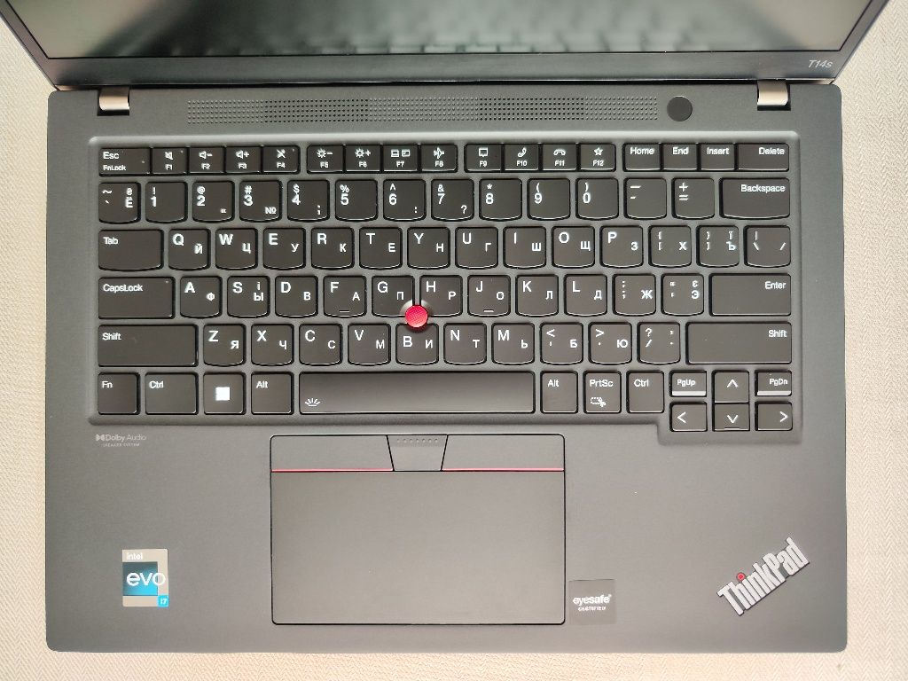 Ноутбук ThinkPad T14s Gen 3 (21BR0038RA) i7-1260P/16 LPDDR5/1TB/W11Pro