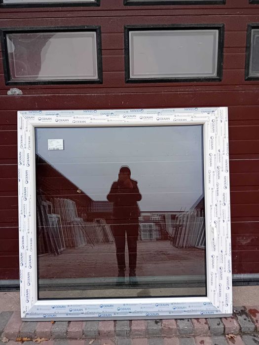 Okno antracyt 134/146x145/147 nowe pcv plastikowe antracytowe DOWÓZ