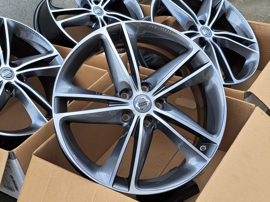 Alufelgi 19 NOWE 5x114 NISSAN X-trail Qashqai Pulsar Leaf Primera CNC