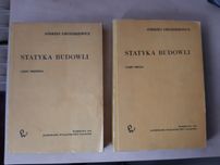 Statyka Budowli, Andrzej Chudzikiewicz Części 1 i 2