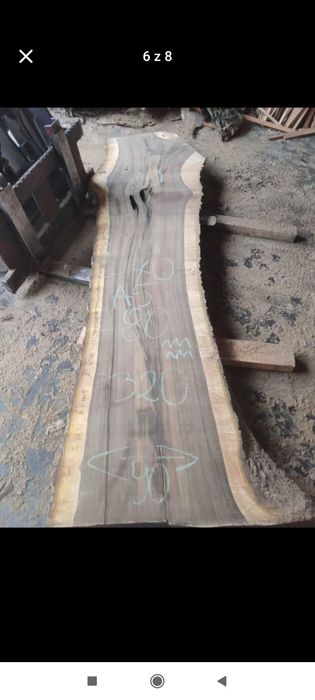 Monolity orzech szerokie 100 cm, długie