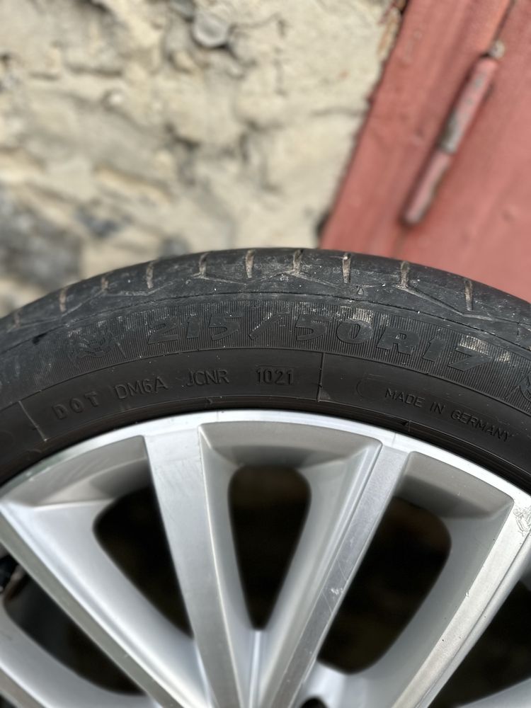 Продам Диски з резиною R 17 5/112, VAG