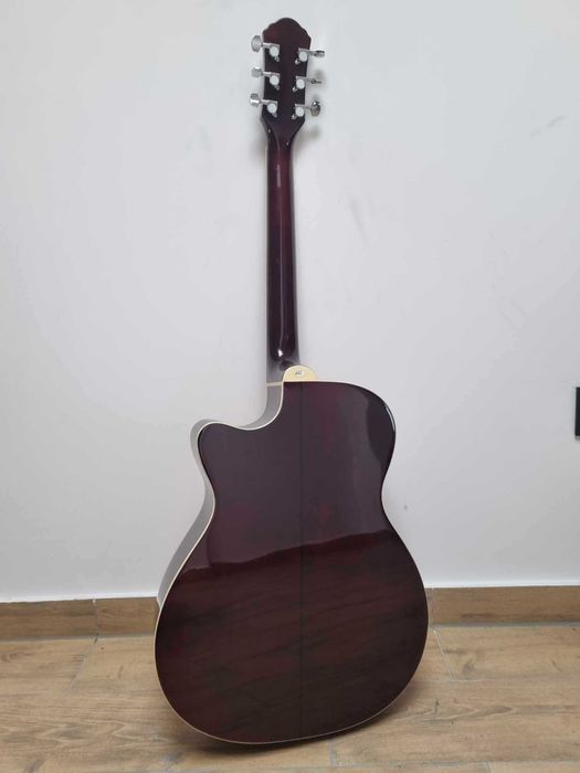 Gitara elektroakustyczna z naturalnym wykończeniem OSCAR SCHMIDT OA CE