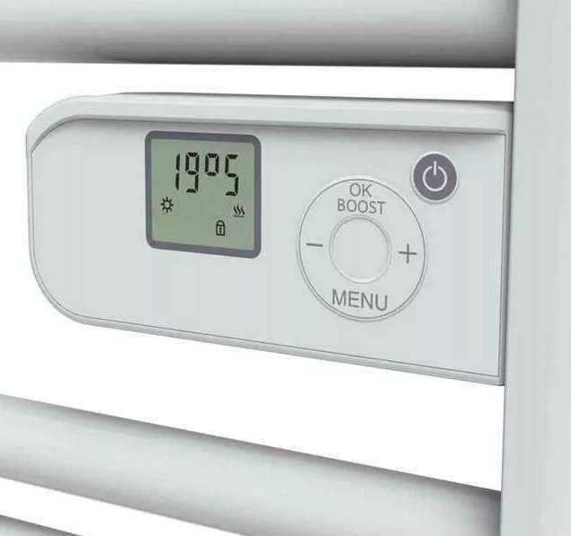 GRZEJNIK elektryczny z programatorem SUSZARKA 500W drabinka TIMER LCD