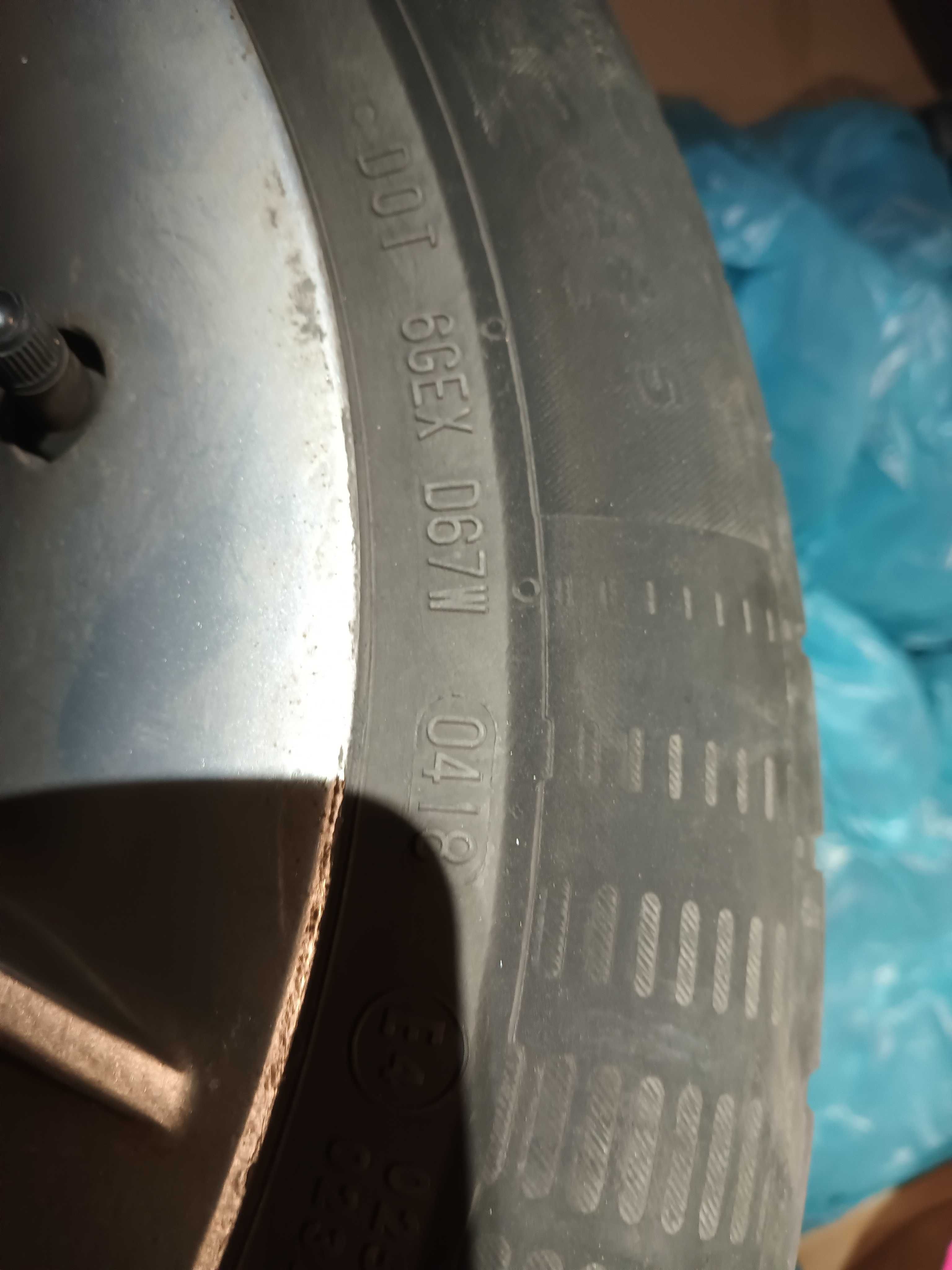 Opony letnie CONTINENTAL 175/65 R14 T XL wraz z alufelgami